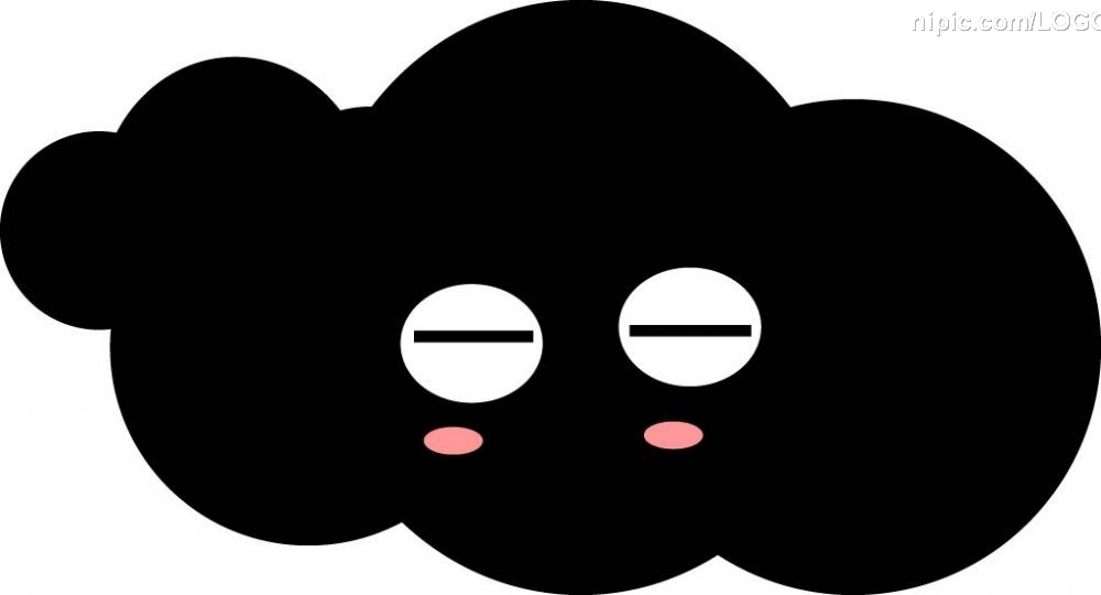 卡通乌云图片