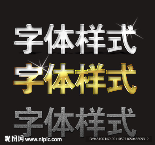 字體樣式
