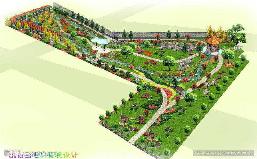 小游園綠化景觀