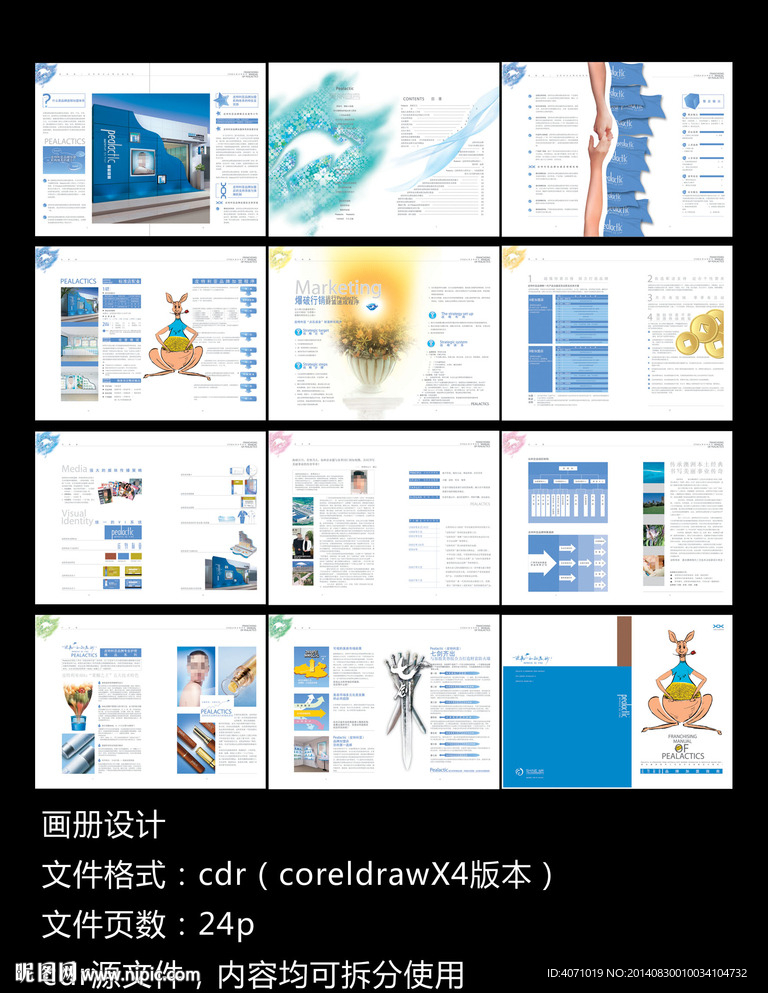 化妝品畫(huà)冊(cè) 產(chǎn)品手冊(cè) 招商