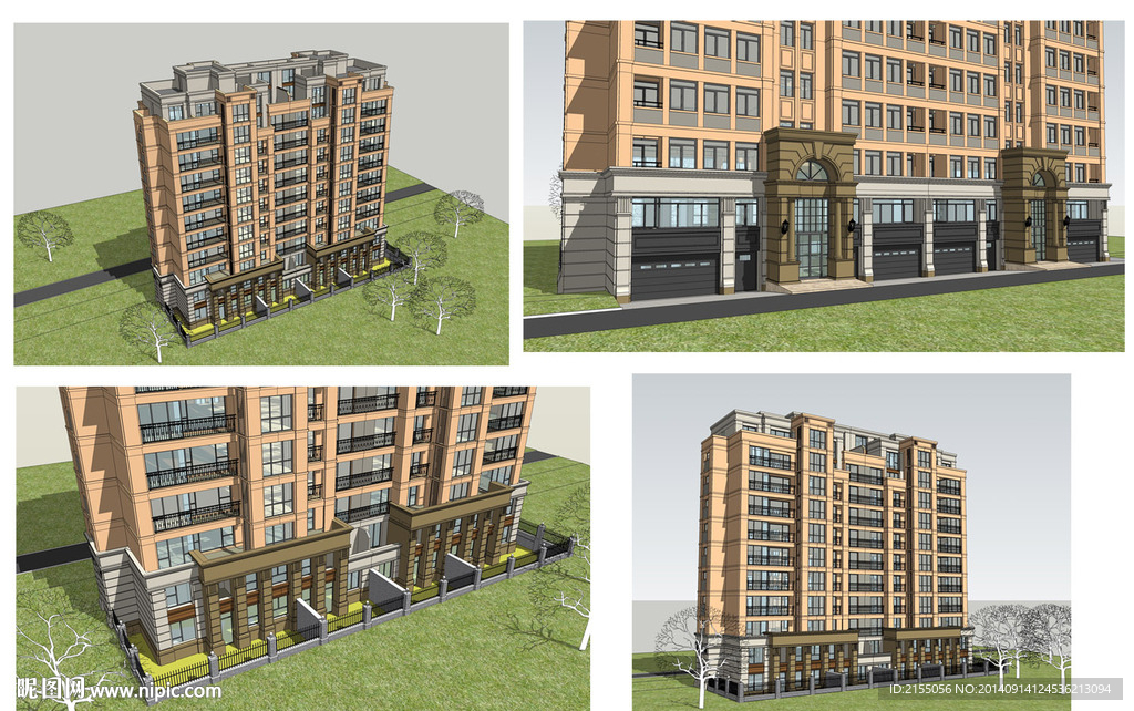 新古典主義建筑風(fēng)格sk