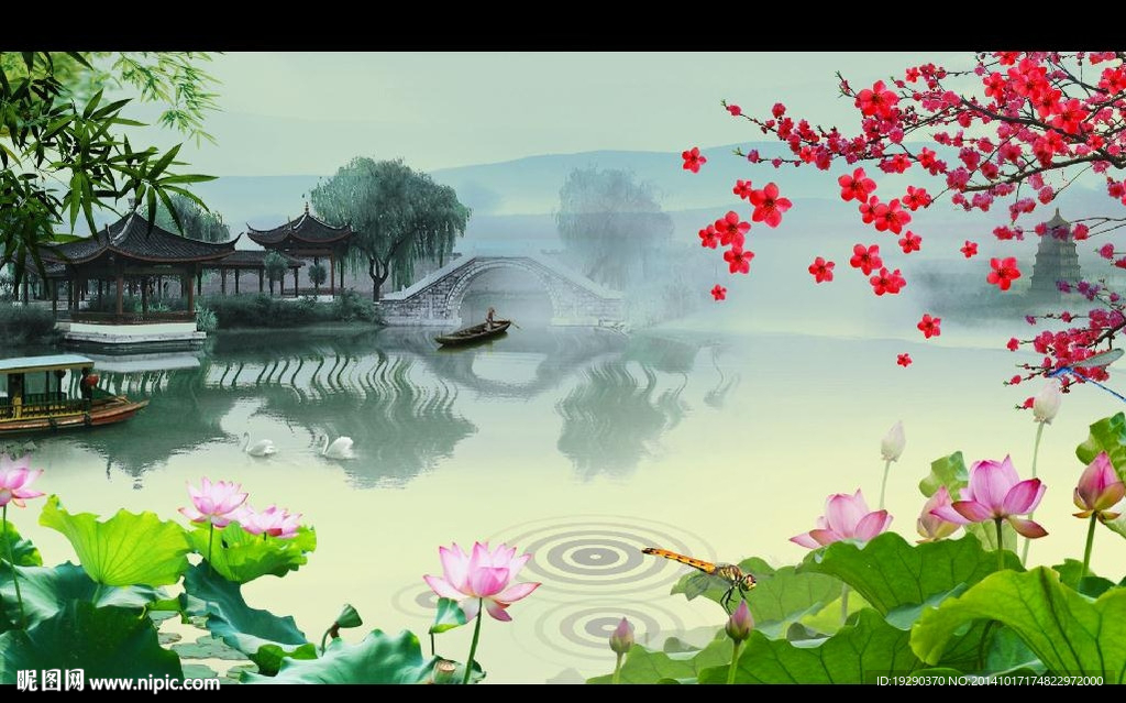 水墨江南視頻素材