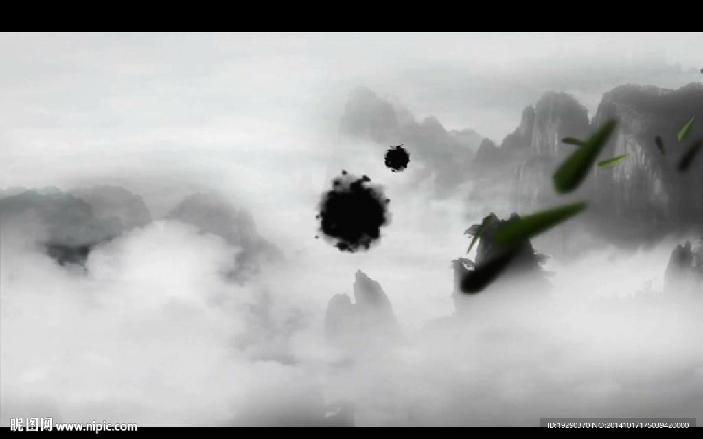 水墨之山水孤舟