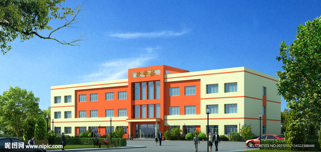 學(xué)校模型