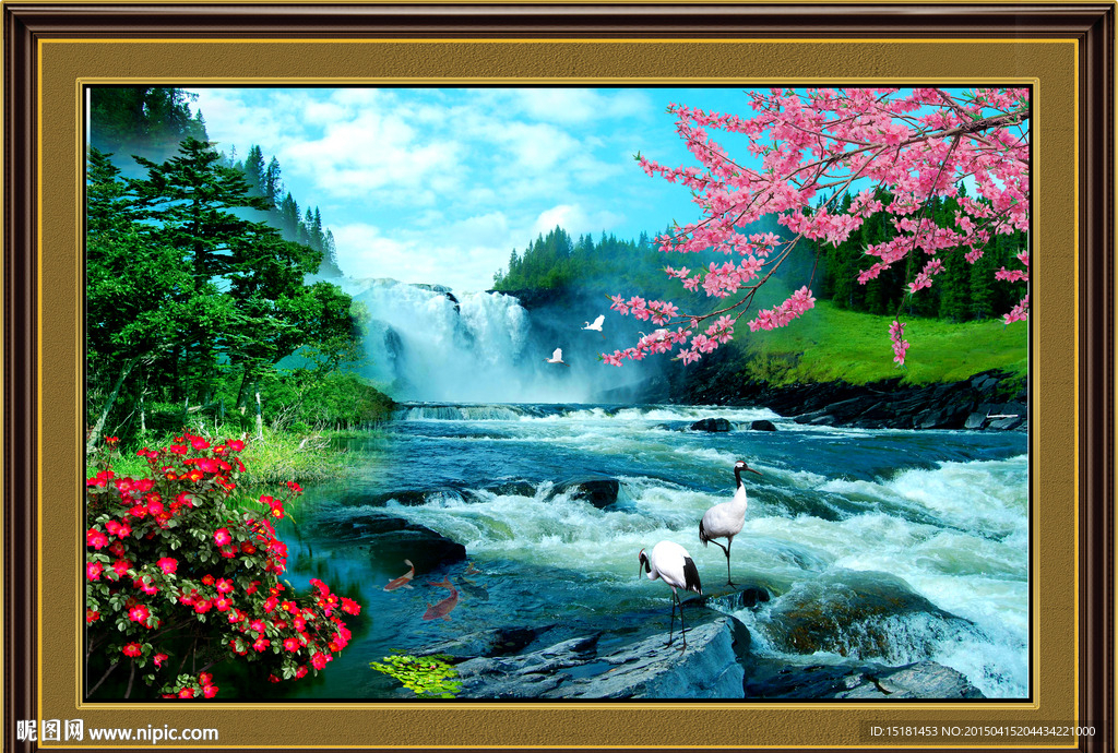 山水風景
