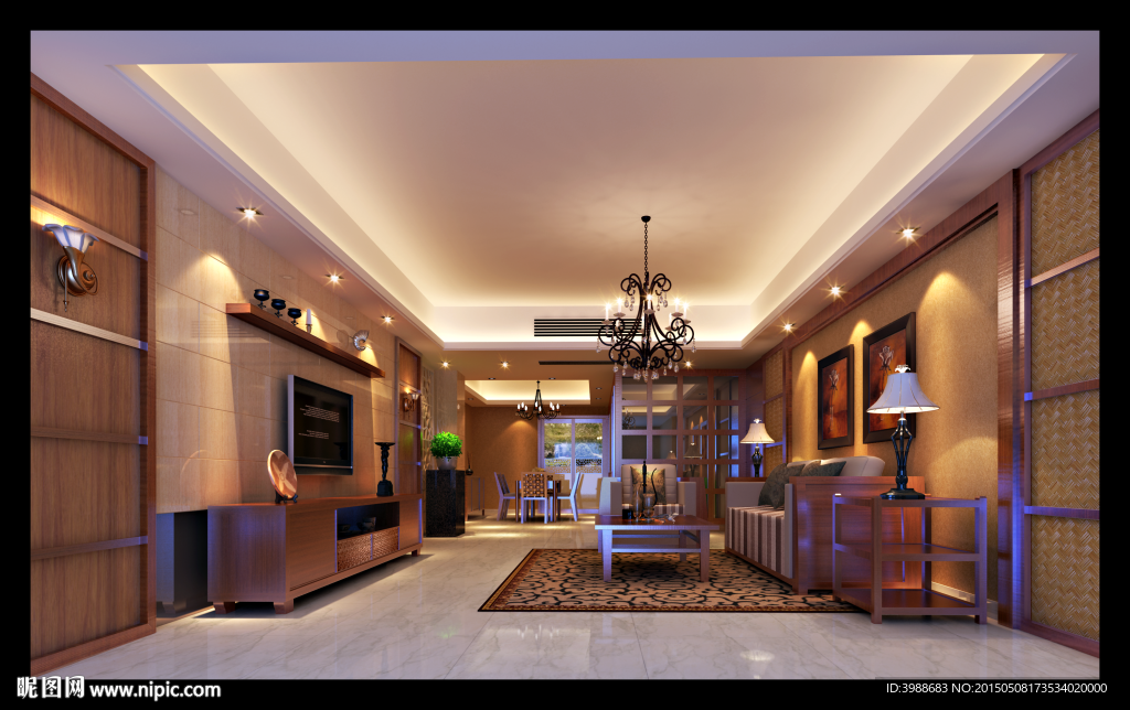 東南亞風(fēng)格效果圖