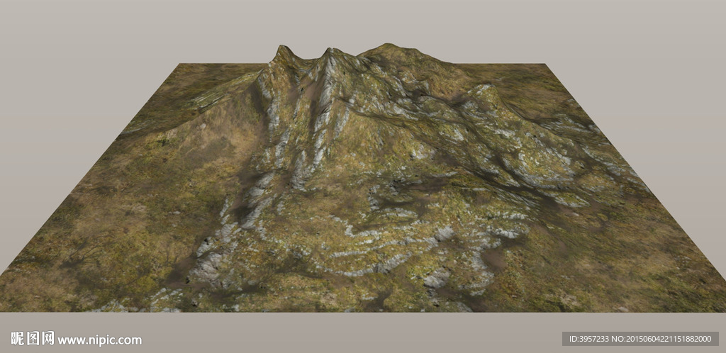 山势3D模型