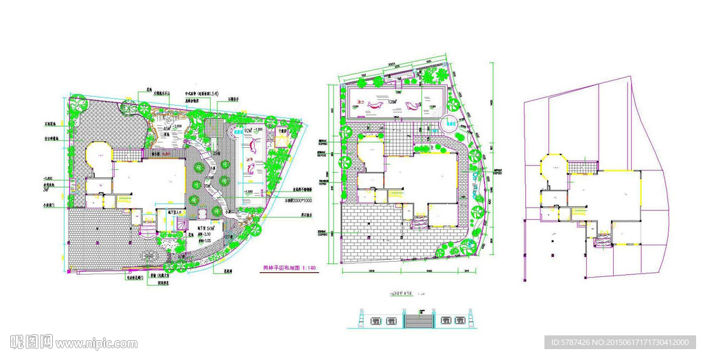 豪宅建筑设计CAD图