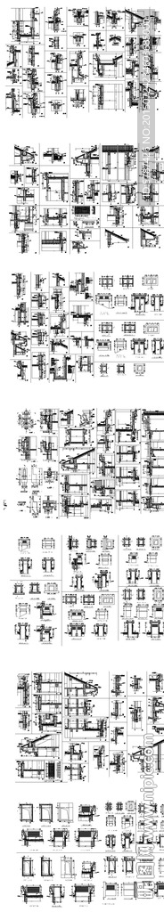CAD建筑节点结构图