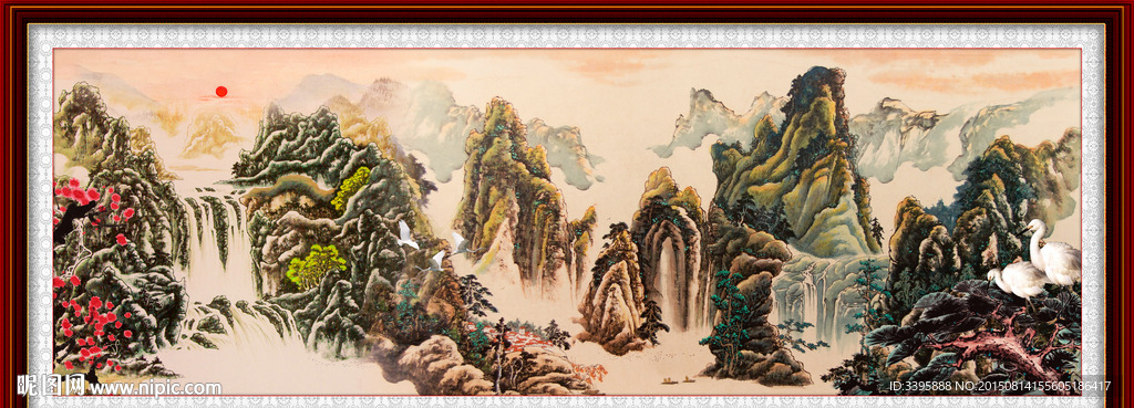 山水圖 風景畫