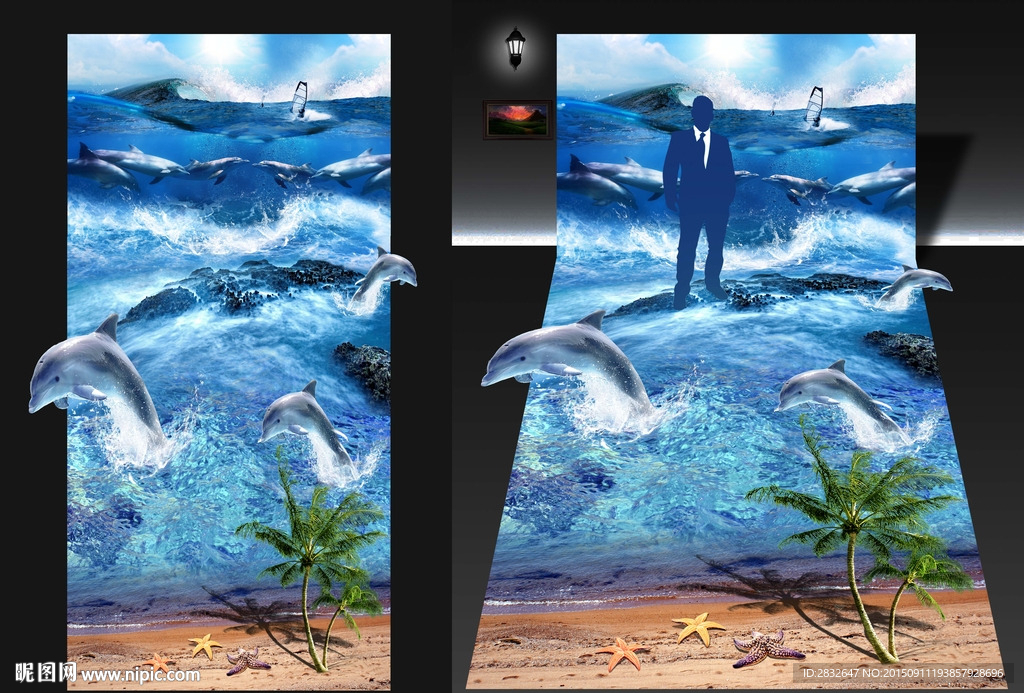 4d立体画风景立体画3d画图片