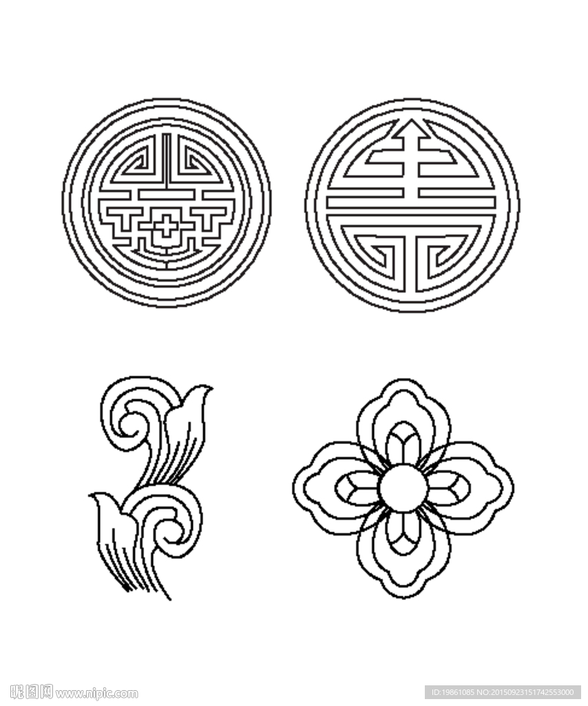 ·藏族工艺美术花纹用具器皿花纹
