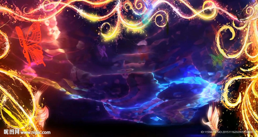 唯美蝴蝶谷LED
