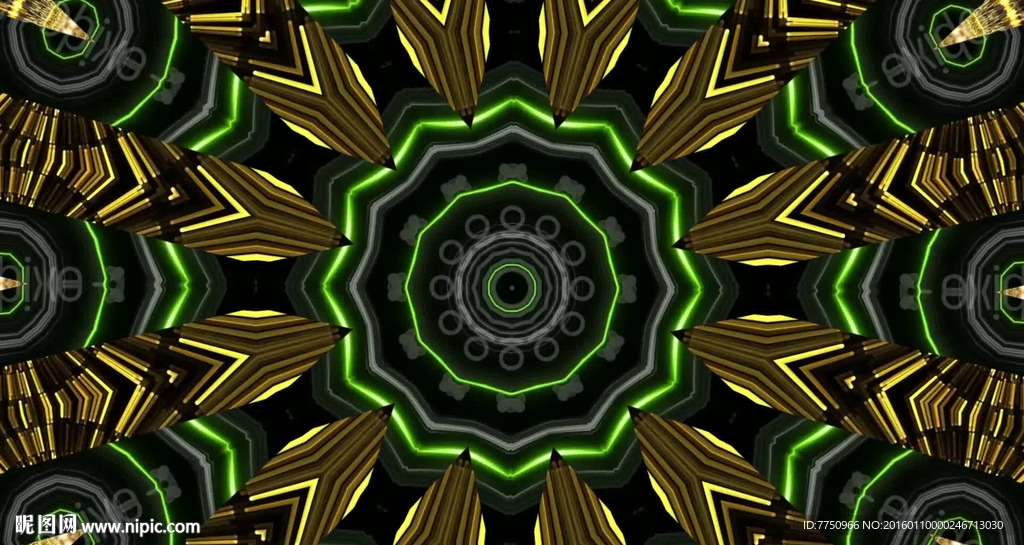 動(dòng)態(tài)花紋抽象變化酒吧led大屏