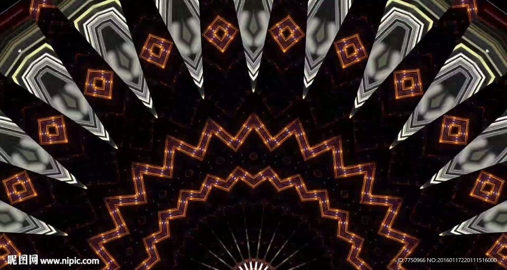 極品動感花紋旋轉(zhuǎn)led