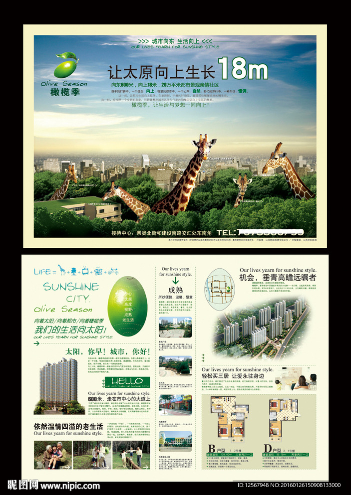 地產 DM  宣傳單頁