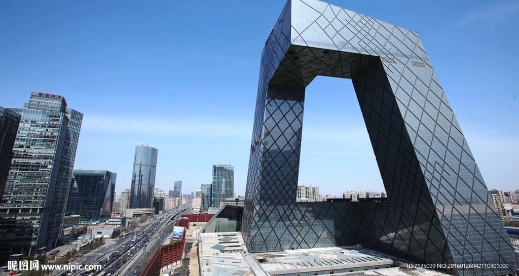 北京大褲衩仰拍