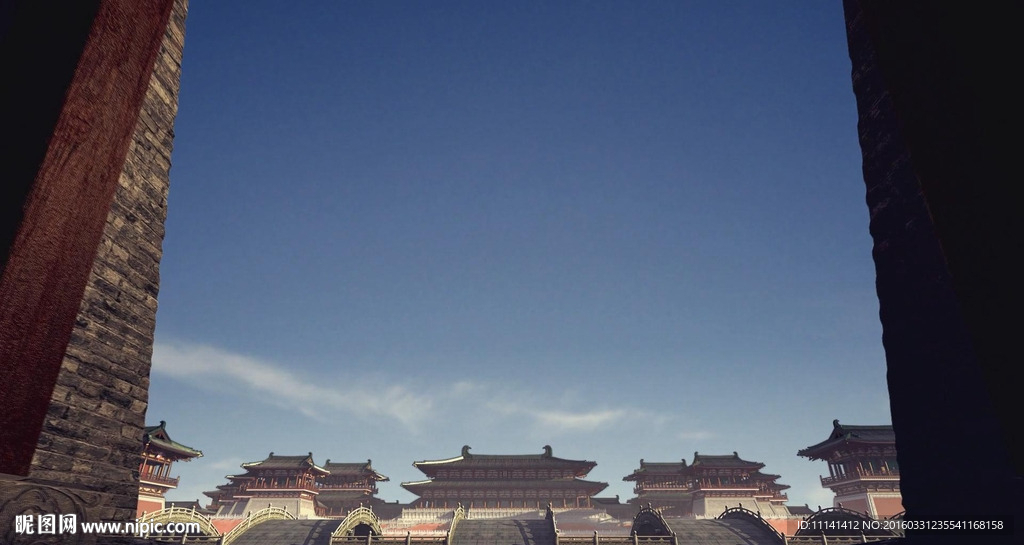大氣唐皇宮外景
