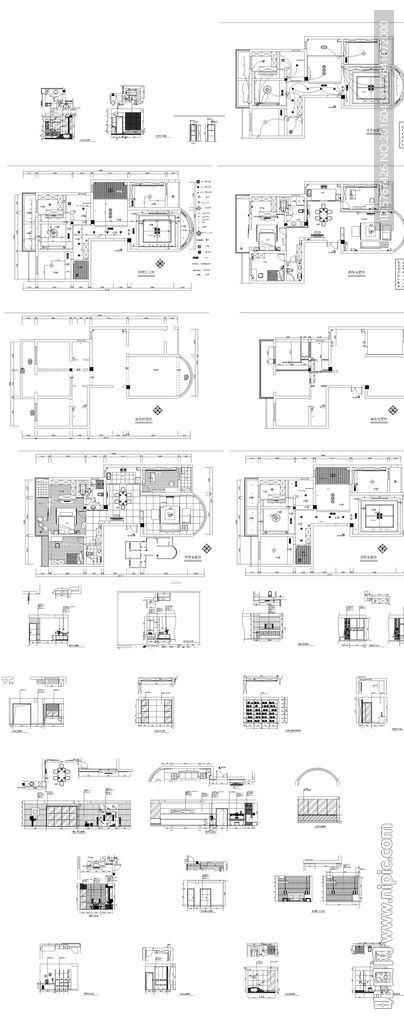 家居设计CAD施工图