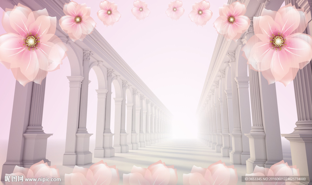 3D藝術(shù)背景墻