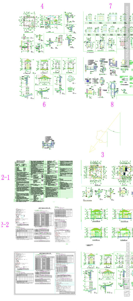 洋房建筑CAD图纸
