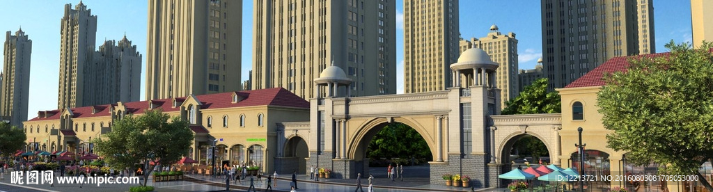 小區(qū)大門