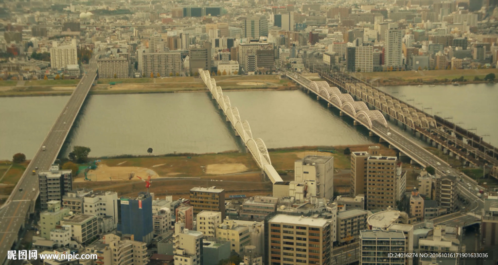 倍速后的日本大阪桥