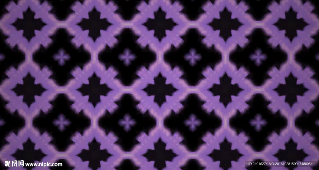 紫色萬花筒