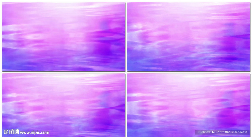紫色水面水波纹动态背景视频