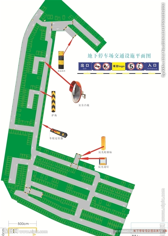 地下車庫效果圖