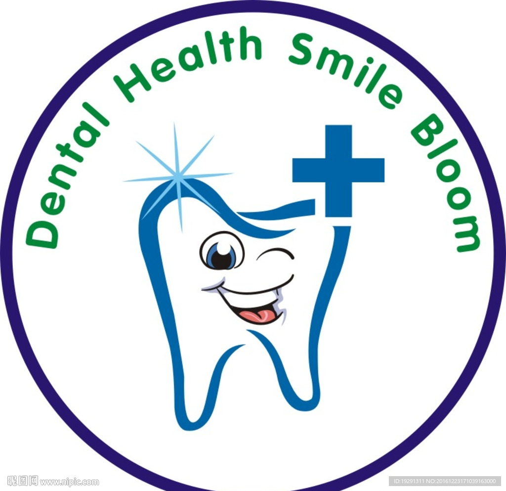 牙齿口腔logo