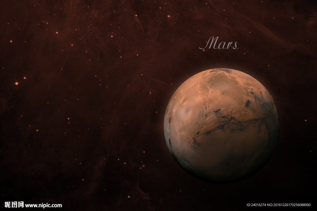太阳系火星高清星系素材