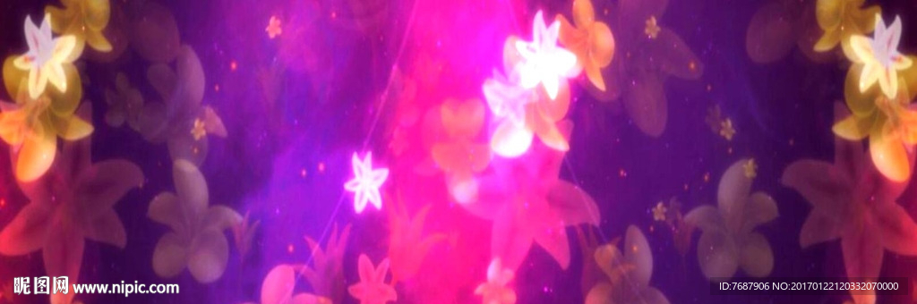 大氣唯美紫色花朵