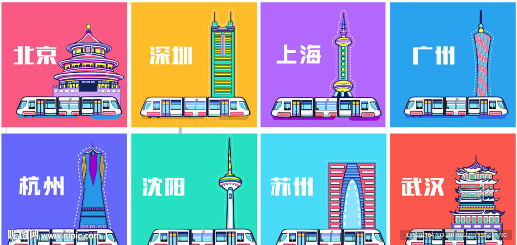 各大城市地鐵圖