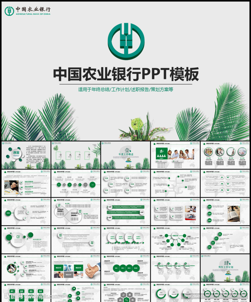 农行中国农业银行PPT