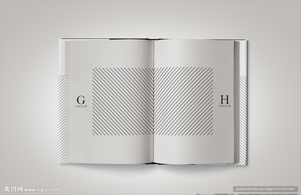 畫冊內頁樣機