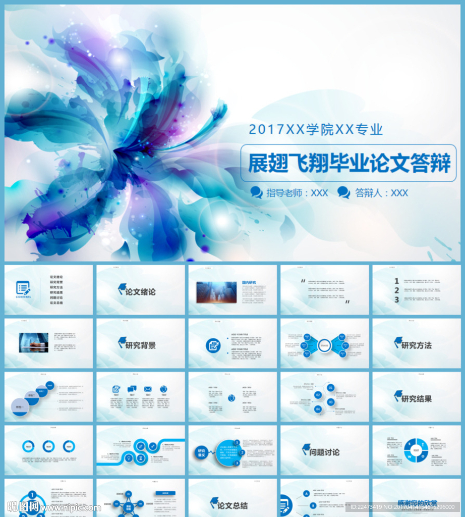 畢業(yè)論文答辯PPT