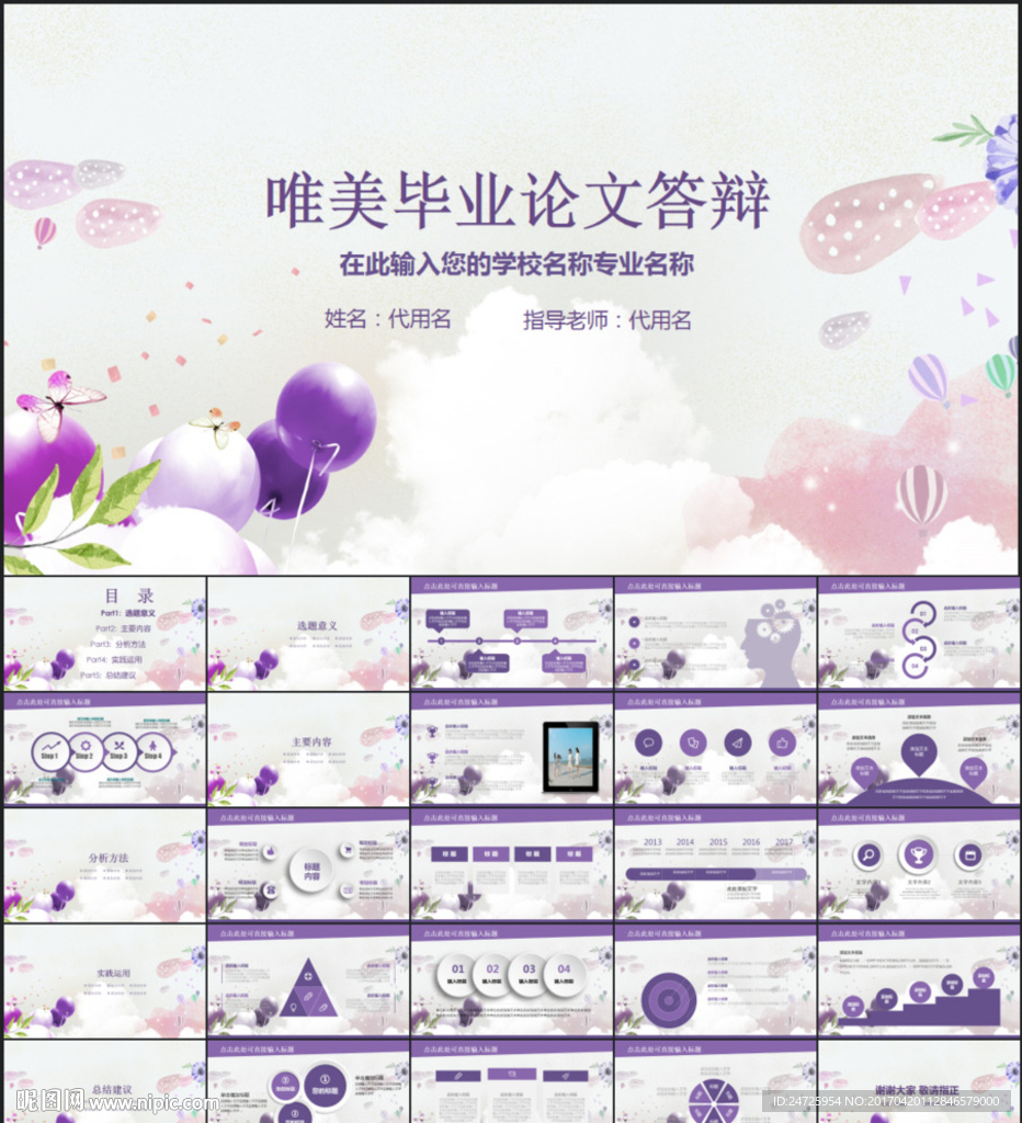 畢業論文答辯PPT