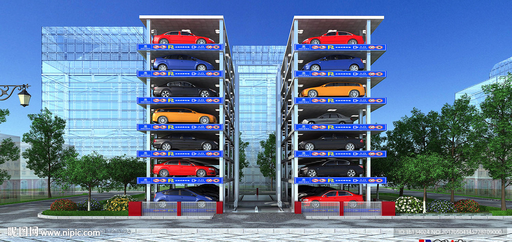 立體式停車場