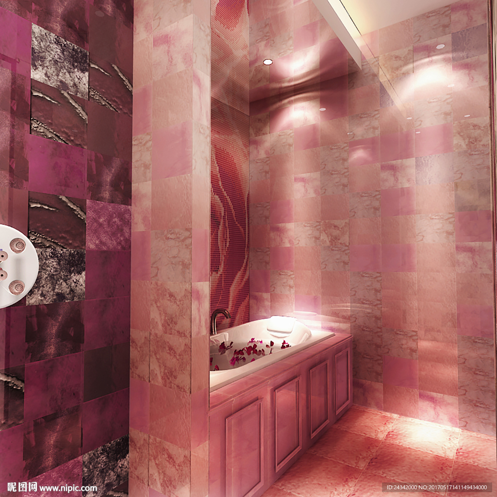 浴室装饰设计效果图