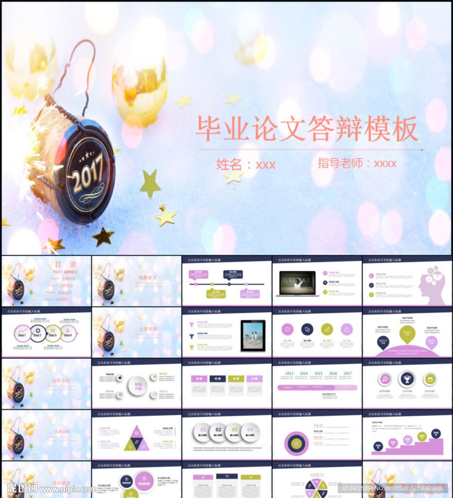 畢業(yè)論文答辯PPT