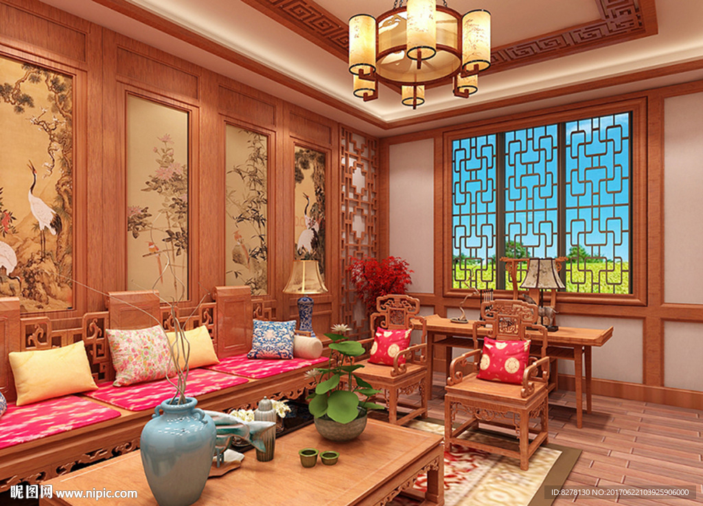 中式客廳
