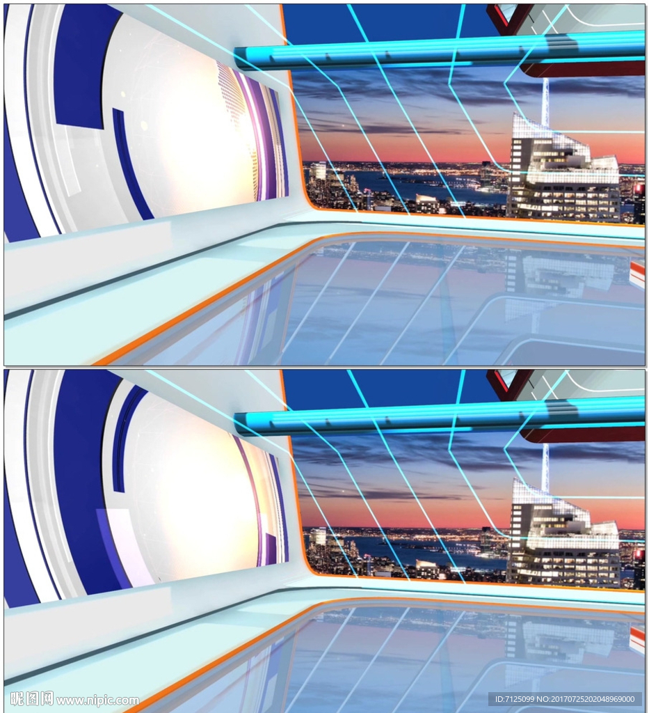 演播間背景