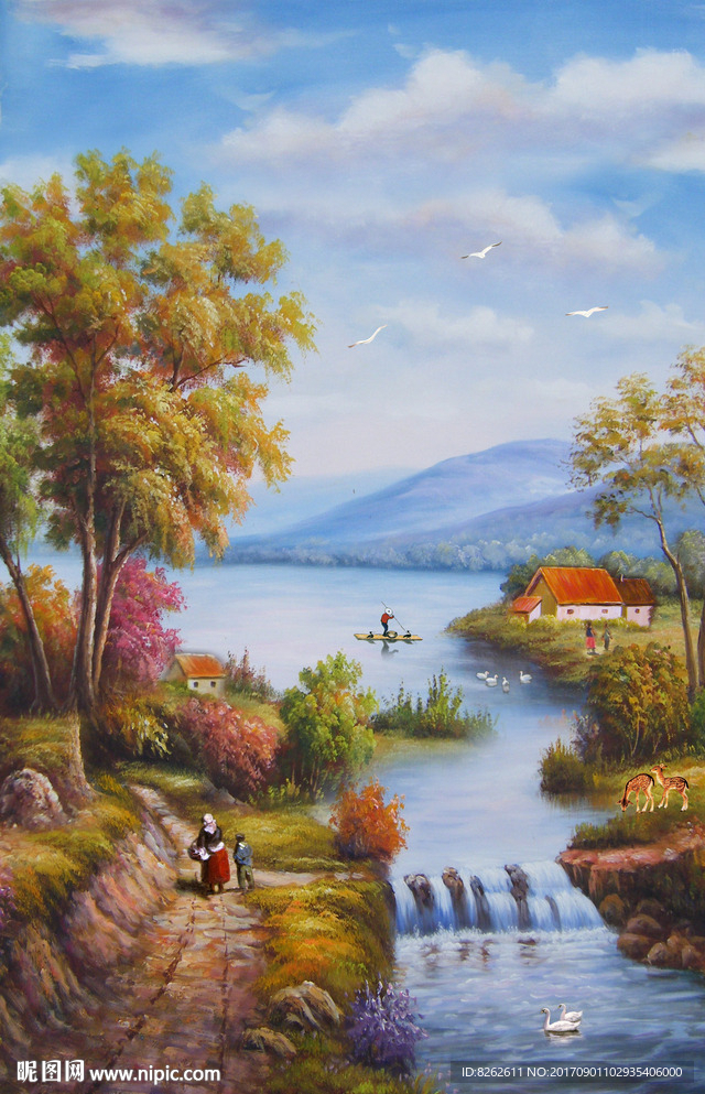 油畫風(fēng)景