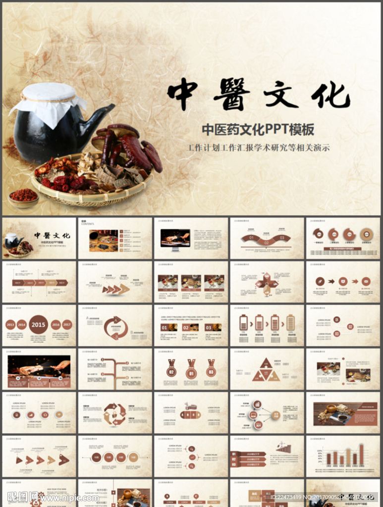 中醫(yī)中藥PPT模板