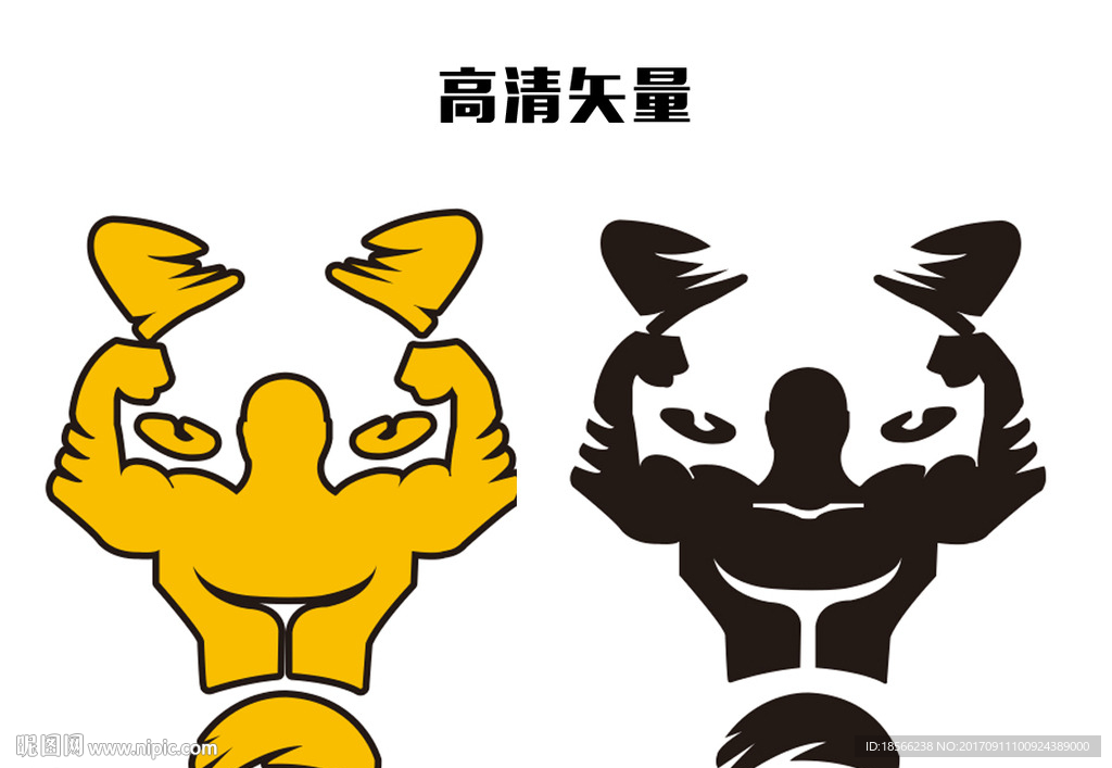 矢量老虎頭設(shè)計(jì)
