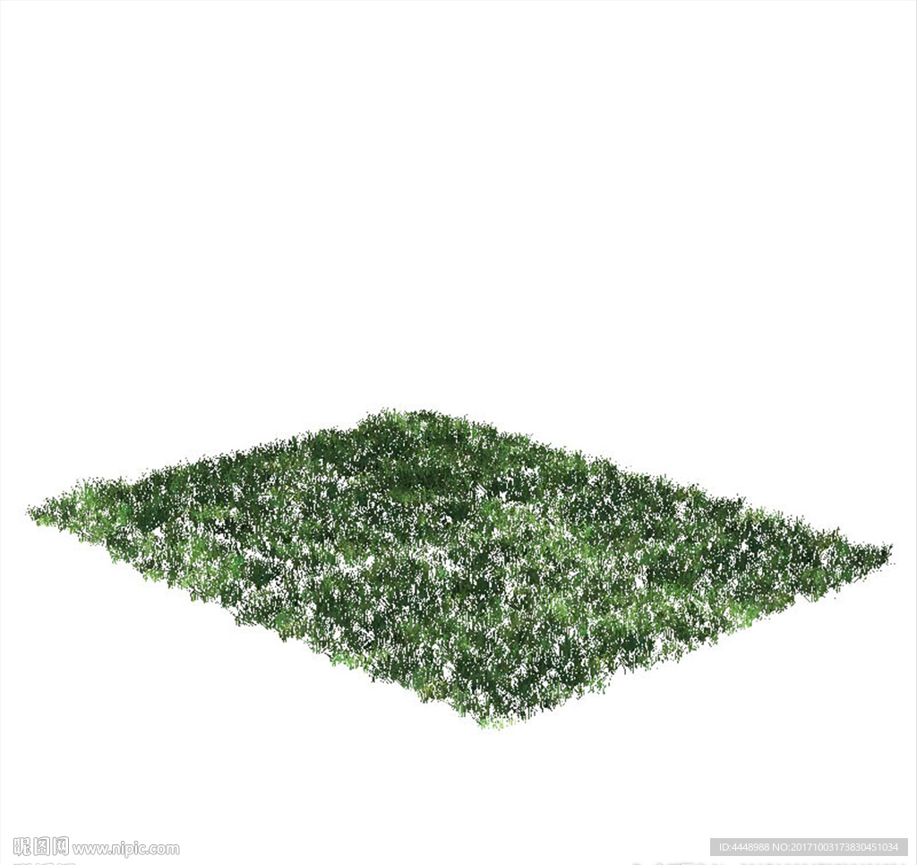 绿色草坪模型
