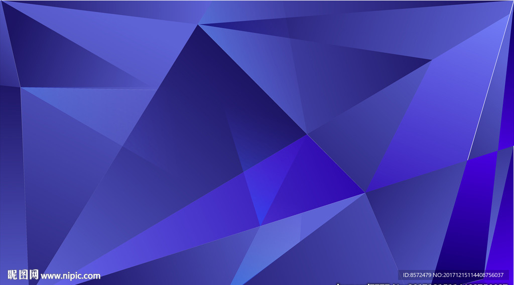 蓝紫色多边形背景