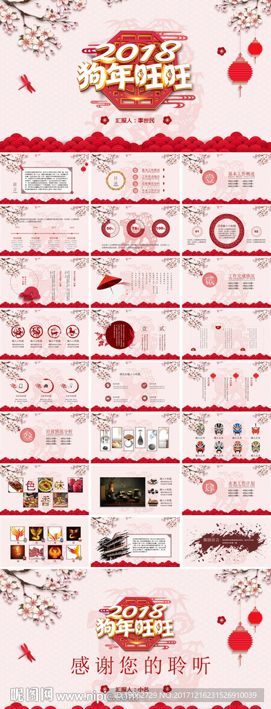 2018工作總結(jié)匯報計劃PPT