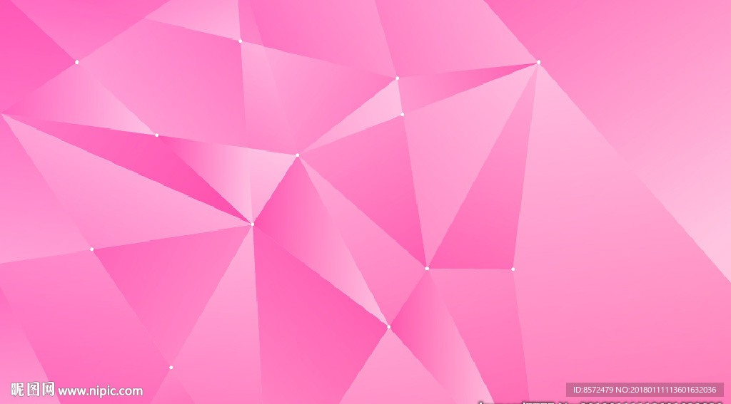 粉色三角形背景